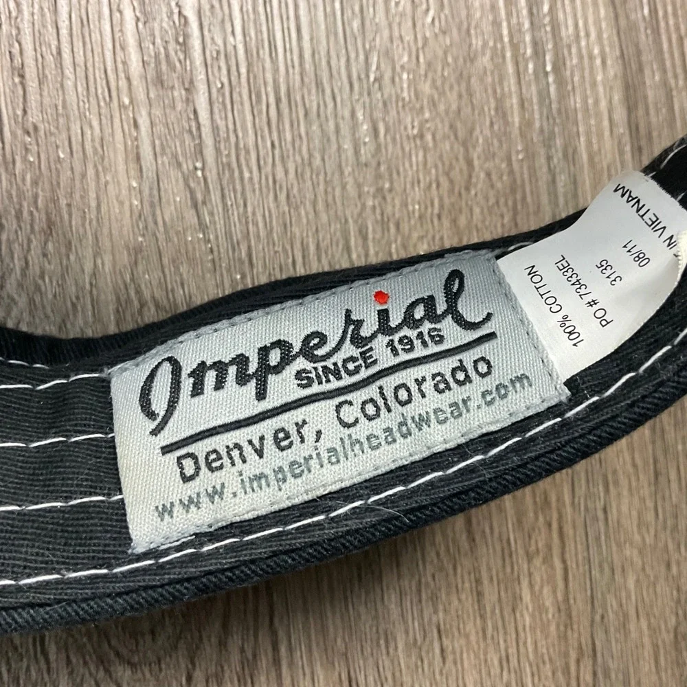 Imperial‎ Pinehurst No. 2 2011 Logo Golf Cotton Adjustable Visor Unisex Black